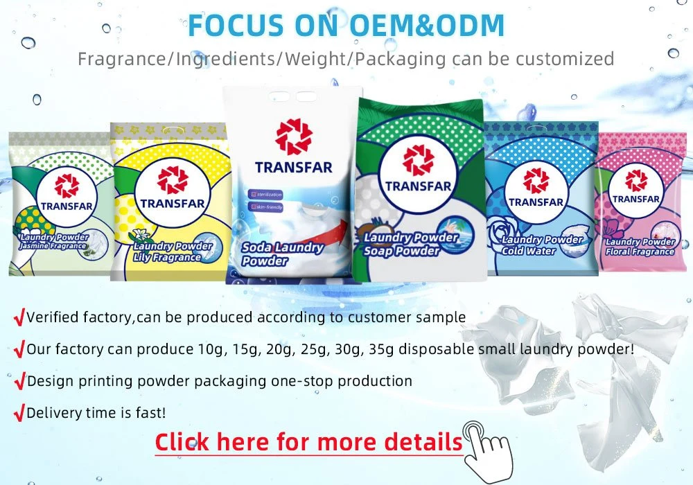 Wholesale Cleaning Products for Household Laundry Detergent Powder Detergente En Polvo