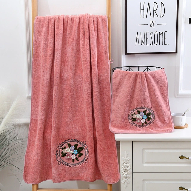 Coral Velvet Face Towel Set Hot Sale Premium Coral Plush Towel Gift Coral Fleece Baby Children Bath Towel Set