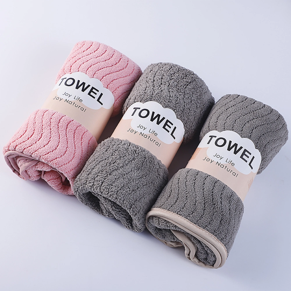 Coral Fleece Bath Towel Gifts Set Ultra Soft Super Absorbent Microfiber Embroidered Soft Children Cloth Baby Bath Towel Sets