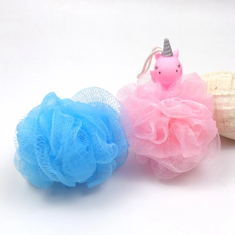 Bath Sponge Pouf Loofahs Exfoliating Mesh Brush Animal Toys Shower Ball SPA Puff Scrubber Ball Best Christmas Gift for Kids